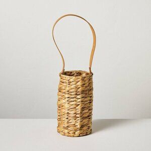 Hearth & Hand Magnolia Natural Woven Bottle Carrier - Target Summer 2024
